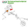 10L0L Hill Brake Catch Bracket Plate for EZGO TXT &