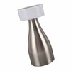 Metal Table Lamp Stepless Dimmable 3 Color Touch Control Rechargeable