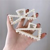 Large Pearl Hair Claw Clip, Pearl Hair Claw Clips Neutral