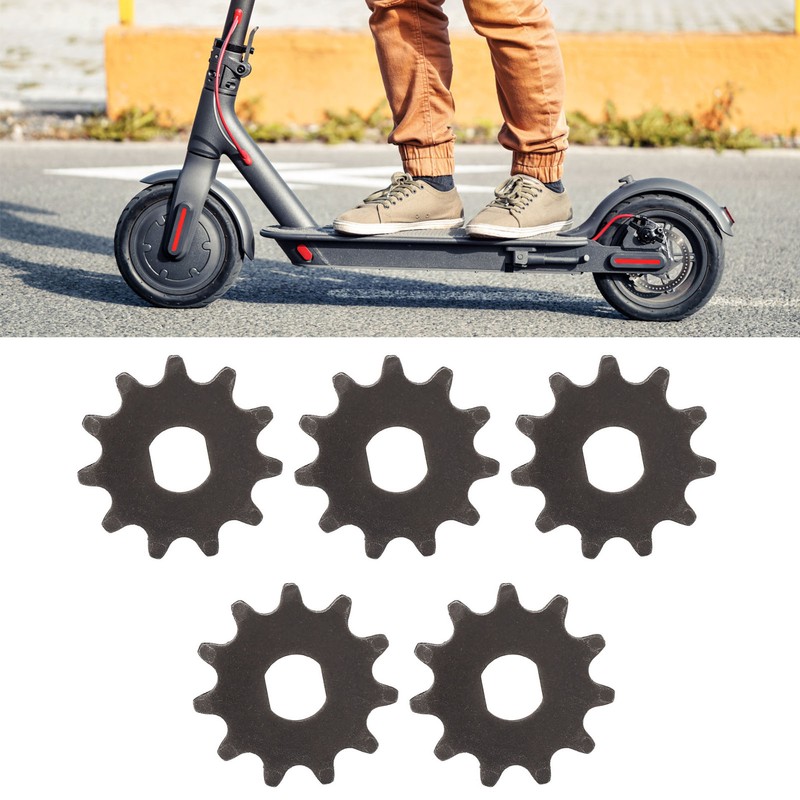 5 PCS T8F 11T Front Sprocket Steel Sturdy Electric Scooter