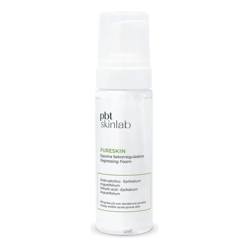 Parabotica Espuma Limpiadora Seborreguladora Piel Grasa 150mL Ácido Salicílico
