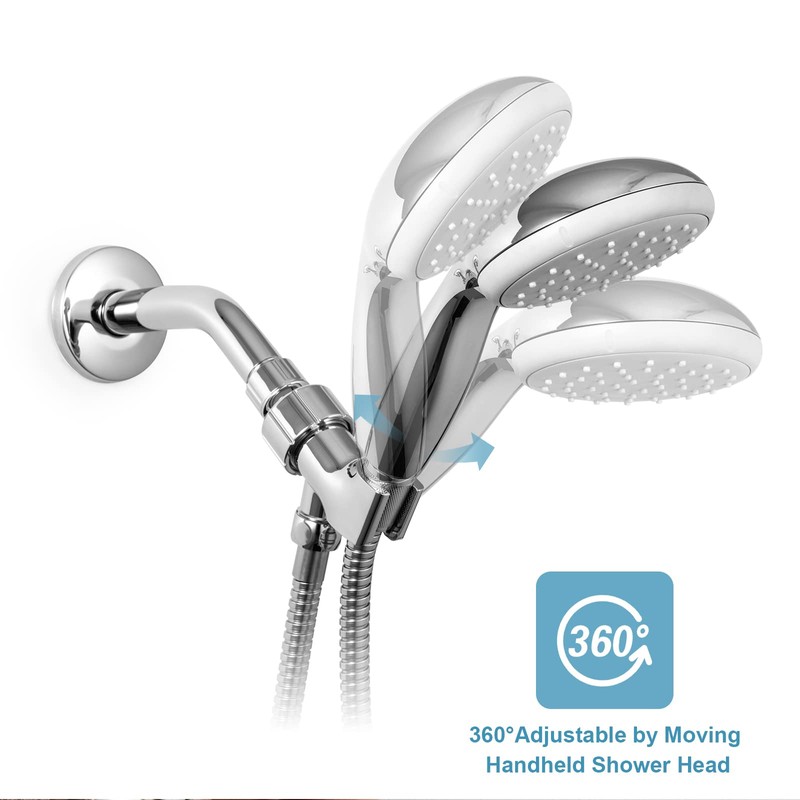OFFO Shower Head Holder for Handheld Shower Head, Adjustable Shower