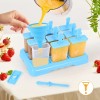 Alinana 9 Cavities Popsicles Molds, Without BPA Popsicle Molds with