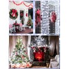 YIQU White 82FT 200 LED Christmas String Lights Outdoor/Indoor (Extendable