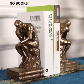 Magicsculp-The Thinker Statue in Premium Cold Cast Bronze- 12-Inch Museum Grade Collectible Figurine-(Large-Decoration)