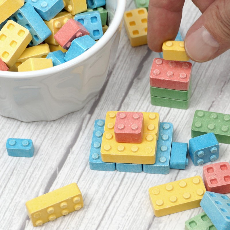 Blox Candy, 1 Pound Bag, Building Blocks Candy, Edible Assorted