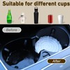 3.8in Boho Car Coasters for Cup Holders, 2PC Cup Coasters