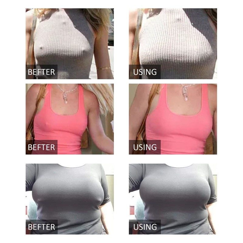 60pcs Concealed Nipple Covers Self Adhesive Prevent Sagging Ultra Thin