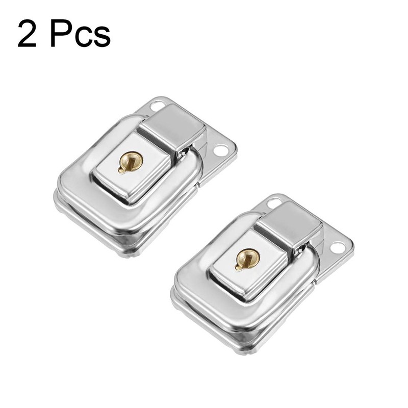 uxcell 41mm x 28mm Metal Small Size Suitcase Hasp Catch