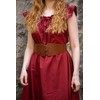 Leonardo Carbone Medieval Alana Women's Bodice Belt with Celtic Embossing