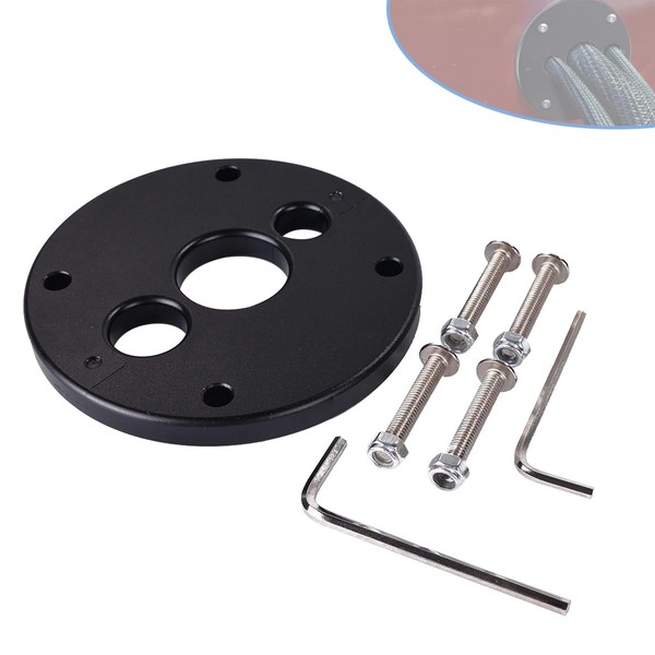 JADSOrBoBi for Holley Terminator X LS Harness Firewall Pass-Through Billet