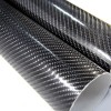 AUTOGOODY 96" x 60" Premium 4D Gloss Black Carbon Fiber