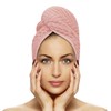 FAB-ON UK Hair Dry Towel Turban Style 100% Cotton Instant