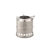 Robens Lumberjack Wood Stove, Silver, 13.5 x 16 cm