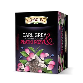 EARL GREY I PŁATKI RÓŻY Herbata Owocowa Naturalna Polska Herbapol