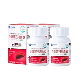 Other Chong Kun Dang Health Milk Thistle Super Khan 60 tablets, 2 4-month supply Silymarin Liver Health / 기타 종근당건강 밀크씨슬 슈퍼 칸 60정 2개 4개월분 실리마린 간건강