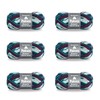 Patons Kroy Socks Blue Raspberry Yarn - 6 Pack of