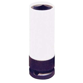 Action Yokota 1/2 Inch Impact Wrench Nut / Socket Wheel Nut SW 15 - 22: SW 15 x 85 mm, White