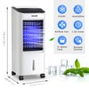 COSTWAY Evaporative Cooler, Portable Cooling Fan with Remote Control, 3-Mode,
