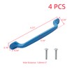 Oedema 4 Pack 5 Inch(128mm) Hole Centers Cabinet Pulls Aluminum
