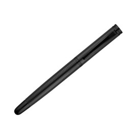 BELIUS Neptuno Aluminum Wave Ballpoint Pen Black Ink Blue Ink Design Box