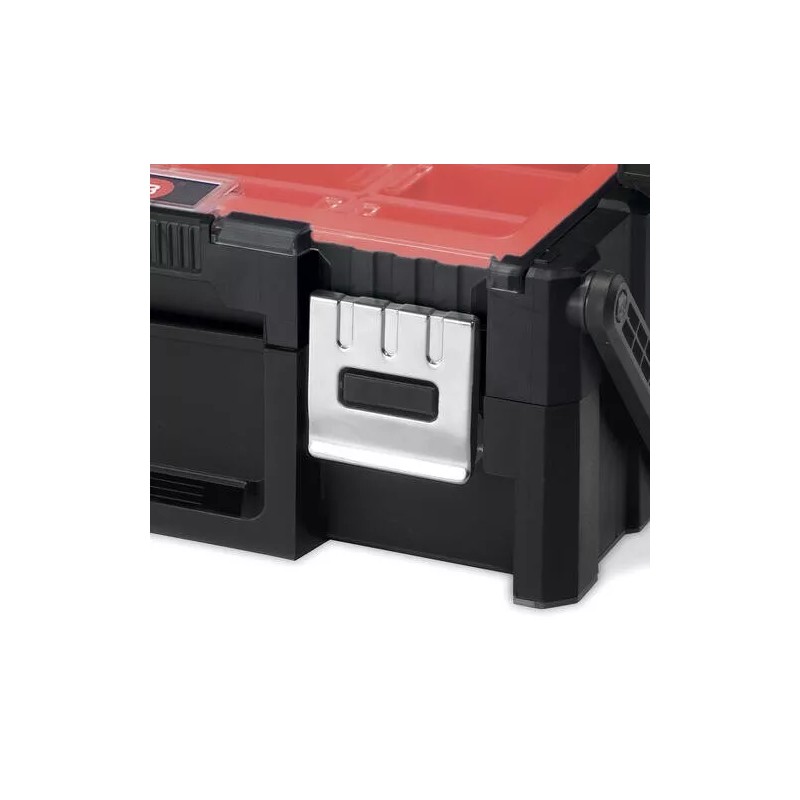 Keter 18" Heavy Duty Portable Latching Large Removable Bin Cantilever