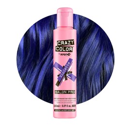 Crazy Color Tinte para el cabello, vegano y libre de crueldad, tinte temporal para cabello preaclarado o rubio, no requiere peróxido ni desarrollador (VIOLETTE)