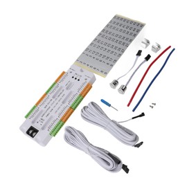 Bewinner 32 Channel LED Motion Sensor Stair Light Controller, Automatic Stair LED Controller, Speed, Brightness, Adjustable Light Level Lighting Control for