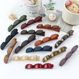 DIY Hairpin Making Materials / Hair Accessory Components cd136 Free Size/Multi-functional Grip 2-Lm Black 200ea
