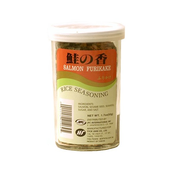 JFC Salmon Furikake Rice Seasoning, 1.7-Ounce Jars (Pack of 4)