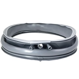 5304505004 Washer Door Boot Seal, Compatible with Frigidaire Electrolux Front Load Washers, Replaces 5304505239 5304516744 Door Gasket, Waterproof Anti-Leak Rubber Door Seal