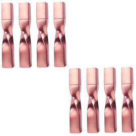 FRCOLOR 8pcs Refillable Mascara Tubes Spiral Design Empty Eyelash Container for Homemade Mascara and Oil Lightweight Travel Leak