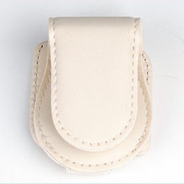 Sunglass Holder for Car, Car Glasses Clip, Car Sun Visor Glasses Holder, Magnetic Leather Sunglasses Holder Car Visor Accessories Nice