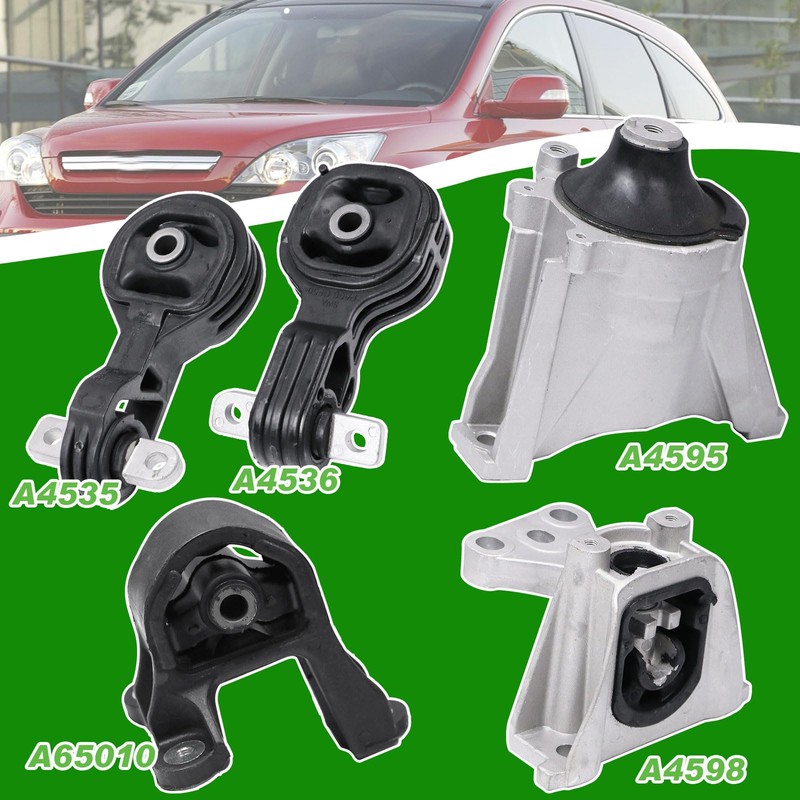 Engine Motor Mount Kit Trans Mount Compatible with Honda CRV