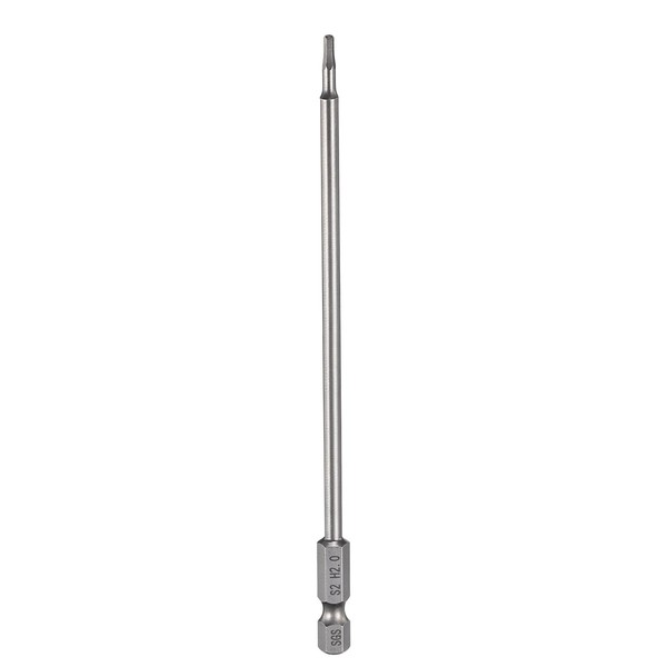QUARKZMAN 2 mm (H2.0) 200 mm Long HRC60±1 Hardness Hex