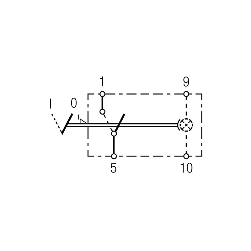 HELLA 6EH 007 832-041 Switch - Flip Switch Control -