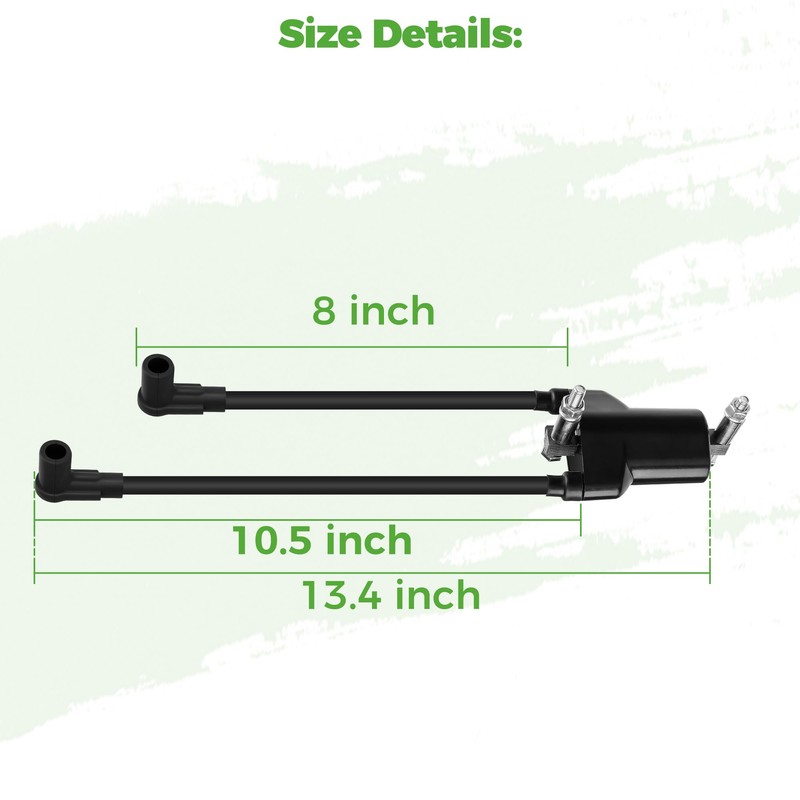 10L0L Dual Ignition Coil for EZGO TXT, Medalist, Marathon 4