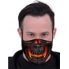 Spiral - Skull Lava - Face Masks - L Black