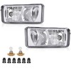 Nioboee Fog Lights W/Bulbs Compatible With 2007-2015 Chevy Silverado/Tahoe/Suburban/Avalanche Left
