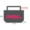 MASSIOSTAN Large Canvas Tote Bag, Reusable shopping bag (Grey/Neon Pink)