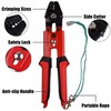Wire Rope Crimping Tool Steel Cable Crimping Pliers Clamp Sleeves