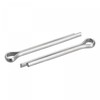sourcing map Split Splint 6 x 60 mm Stainless Steel