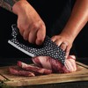 BOPOTI Meat Cleaver,8.6 inch Kitchen Knife,Sharp Blade Easy Cleaning for
