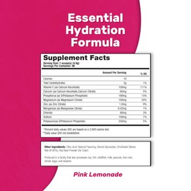 Treigning Lab Hydration Electrolyte Powder, Sugar‑Free, Sam Calavitta “Coach Cal” Approved Drink Mix with 6 Key Electrolytes, USA Made, Keto Friendly, Vegan, Non-GMO, Pink Lemonade, 30‑Servings