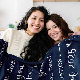 Yesbird Graduation Gifts, Graduation Gifts for Her 2025, Graduation Gifts for Him 2025, 2025 Graduation Gifts, PHD Graduation Gifts, College/Masters Degree Graduation Gifts for Her, Blanket 60X50in