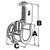 Morris Products 15060 Flex Saddle Box Connector, for AC MC