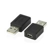 Harrista Mini USB b 5 Pins Female Jack To USB
