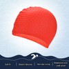 M METERXITY 2-Pack Silicone Teardrop Swim Cap, 7.5" Opening 7.1"