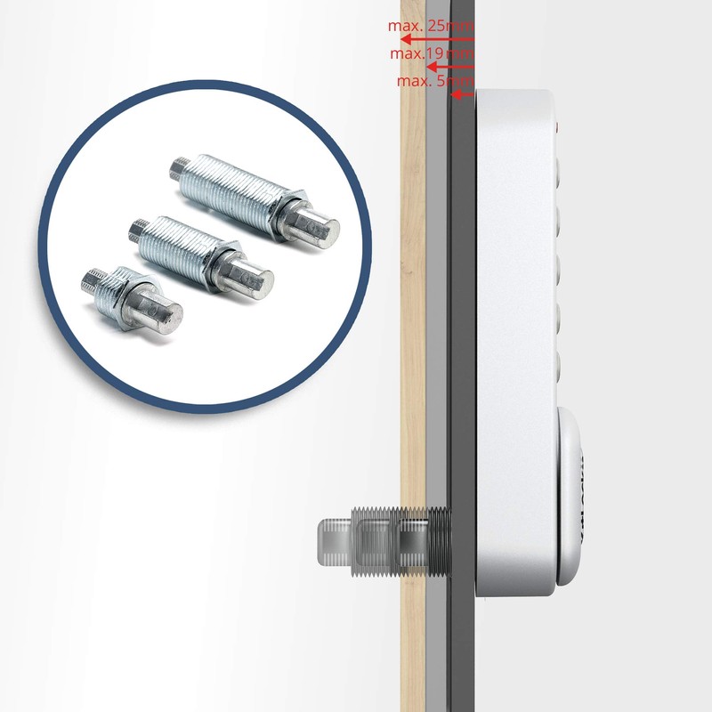 KitLock KL1000 Electronic Lock for Lockers and Furniture Keyless with