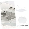 WHAMVOX 1pc Air Conditioner Windshield Ac Vent Deflector Ceiling Anti